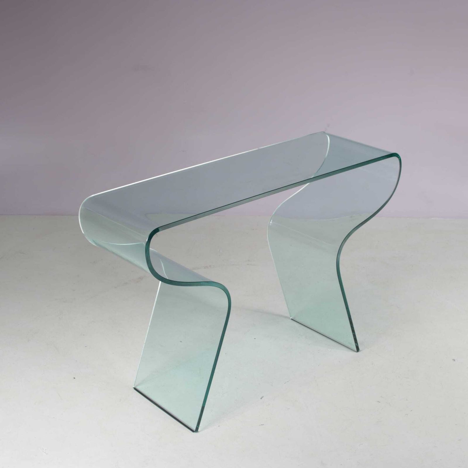 2000s “Charlotte” Console Table By Prospero Rasulo For Fiam, Italy photo 1131.0