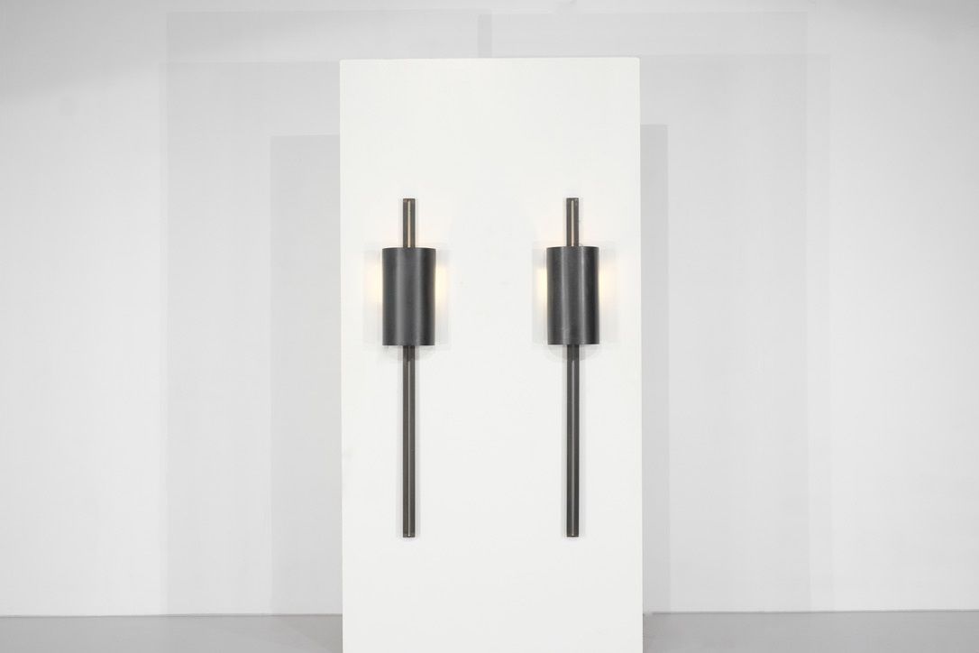 Pair Of Wall Light " Monza " By Franck Robichez For Dritsh, Paris 1990s.