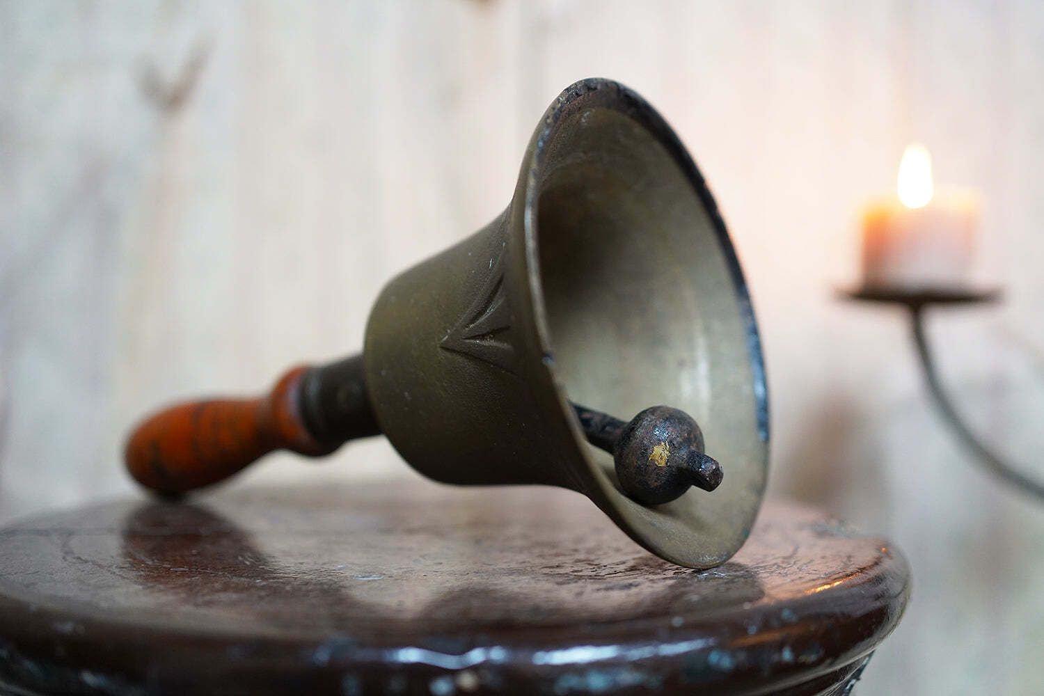 A Scarce Late 19thc Convict Watchman’s Bronze Alarm Bell C.1890
