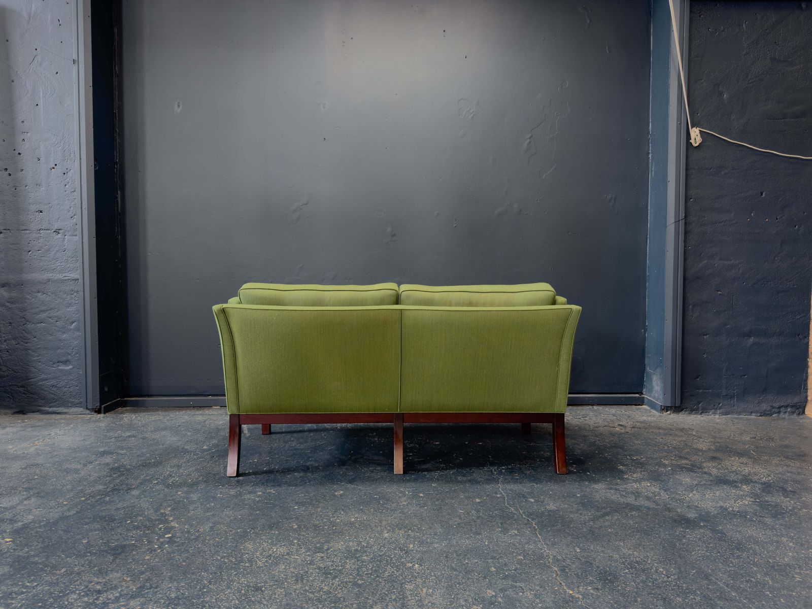 Green Upholstered Two Seater Sofa photo buy
