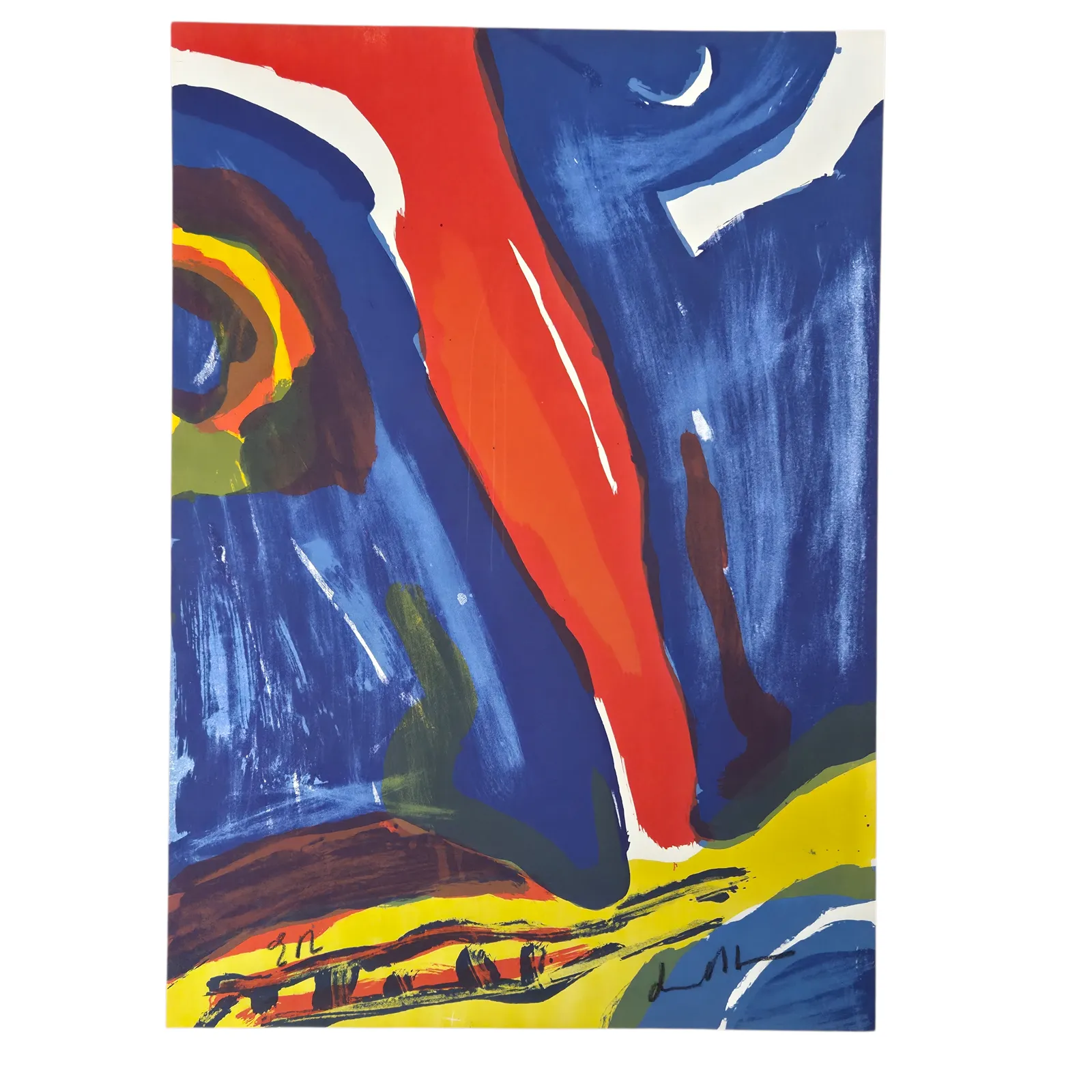 Bengt Lindström (1925–2008) Original Signed And Numbered Lithograph