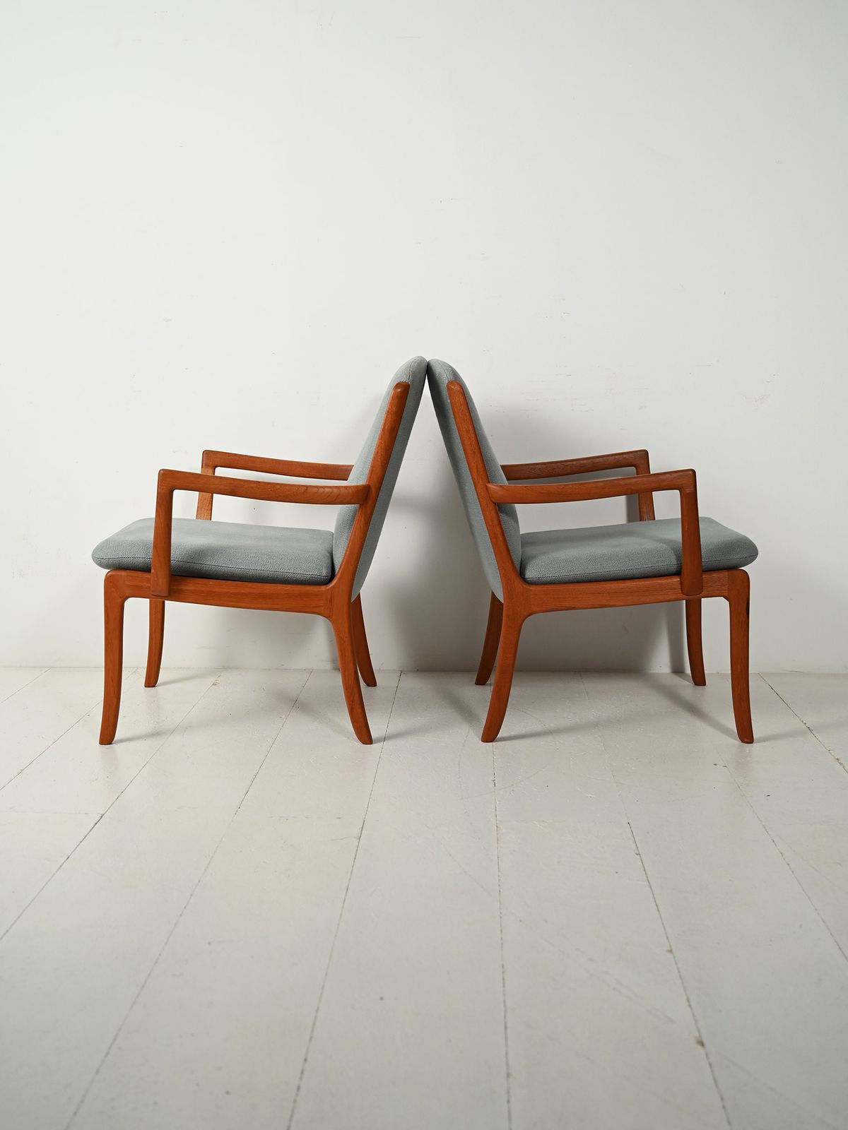 Pair Of Senator Armchairs By Ole Wanscher For Cado