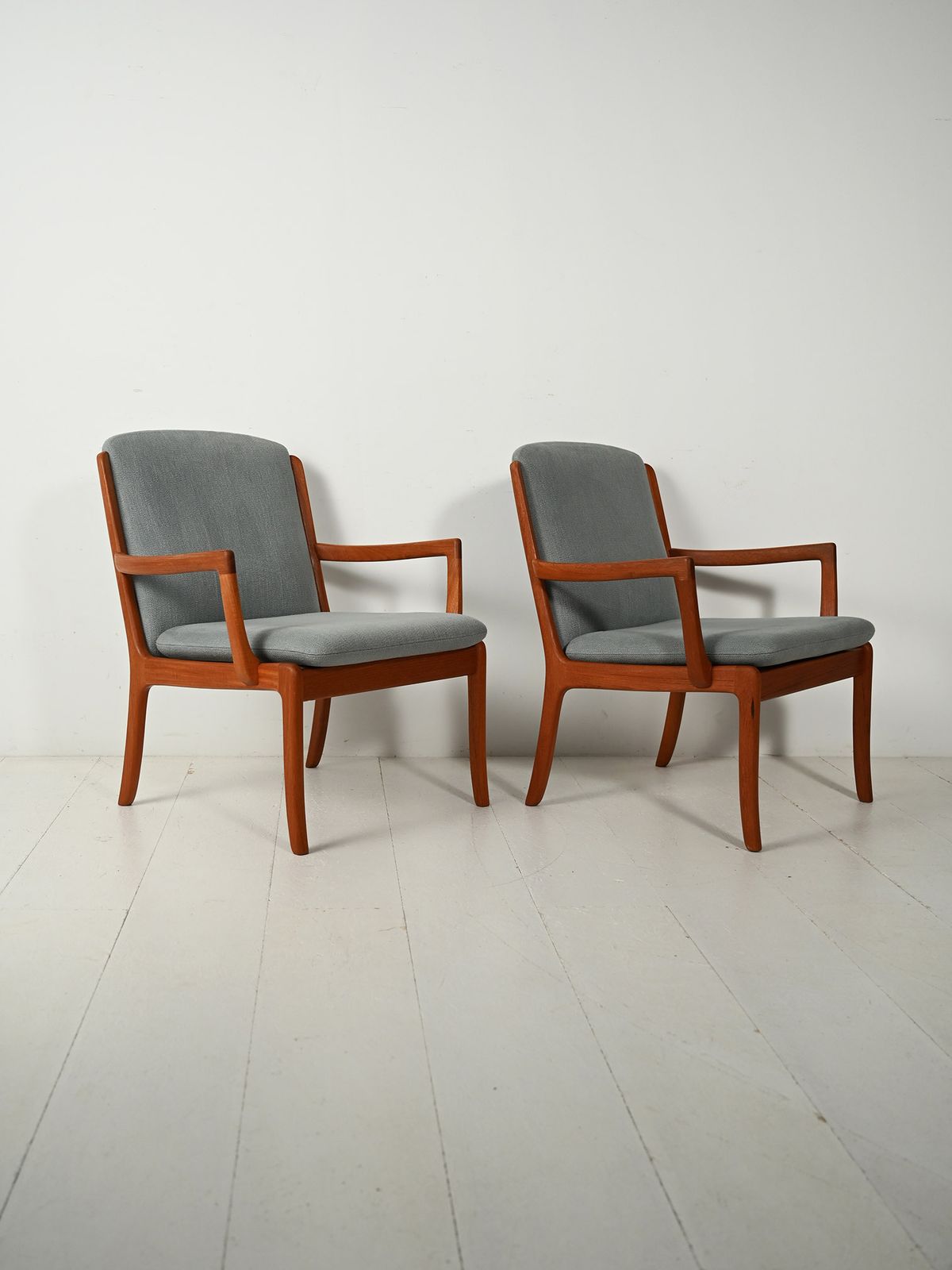 Pair Of Senator Armchairs By Ole Wanscher For Cado photo Furniture
