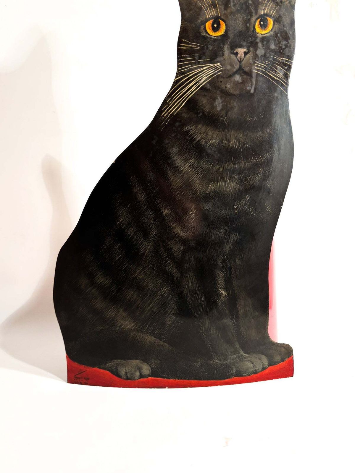 Piero Fornasetti's "Micione" Metal Basket, 1970s photo for sale