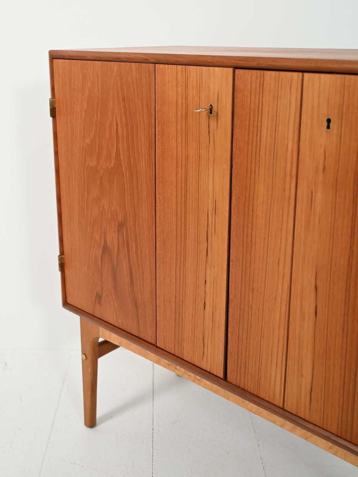 Scandinavian Teak Bar Cabinet From The 1950s photo vintage