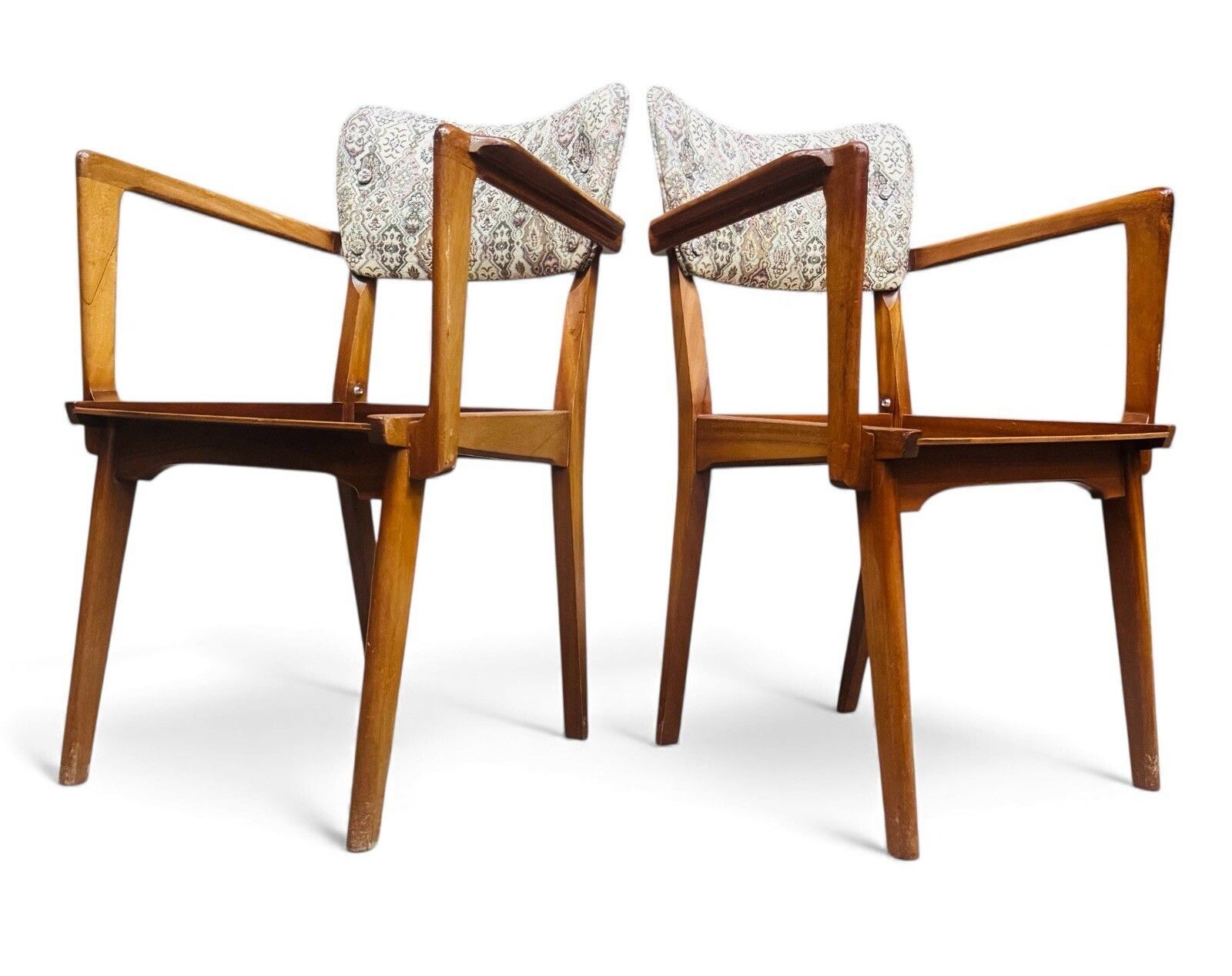 Set Of Six Teak Alfred Cox Dining Chairs Rare Mid Century Retro C1950s photo furniture