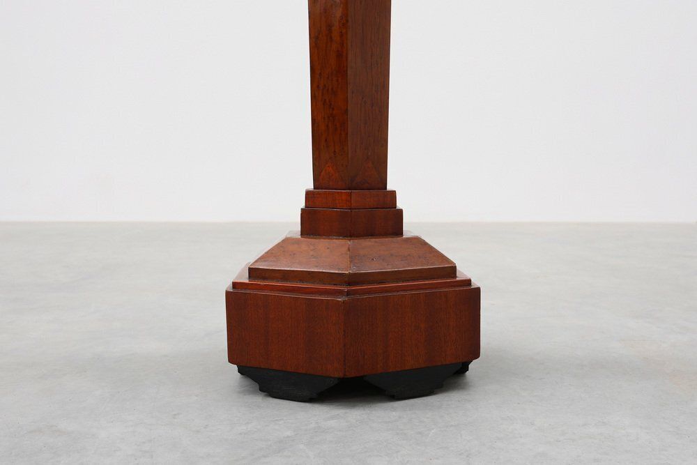 photo for sale Art Deco French Burl & Oak Console, 1925