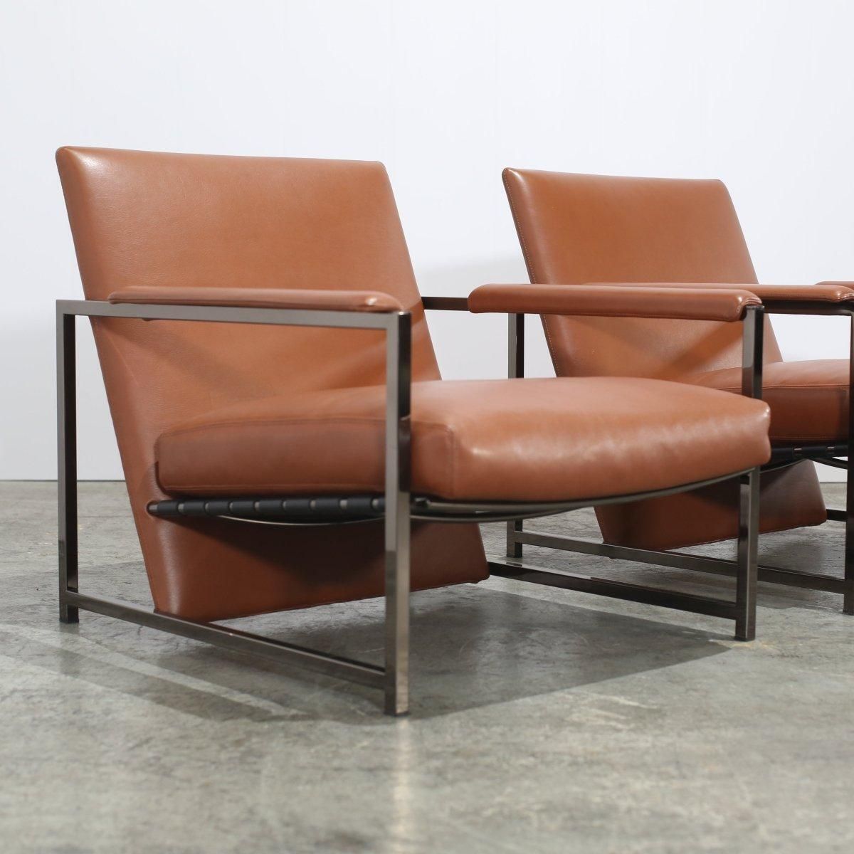 Minotti Atlan Armchairs By Rodolfo Dordoni, Set Of Two photo buy