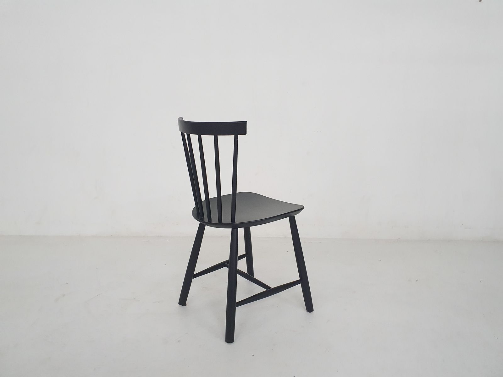 Poul M. Volther J46 Spindle Back Chairs For Fdb Mobler, Denmark, 1956 photo vinterior