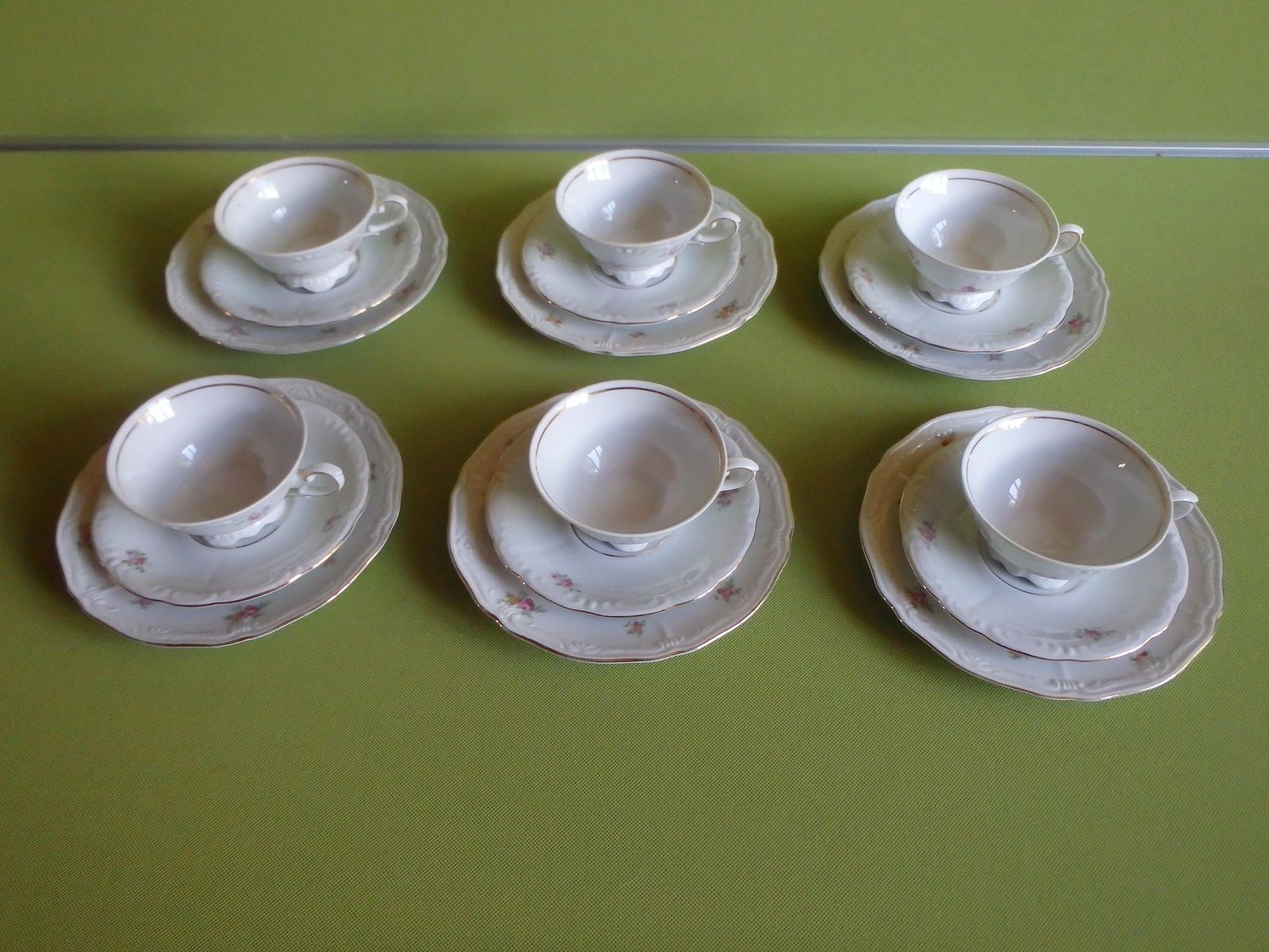 Home Decor 1960thies Bavaria Teaset For 6 Cups And Plates And Tea Pot With Charming Flowers photo