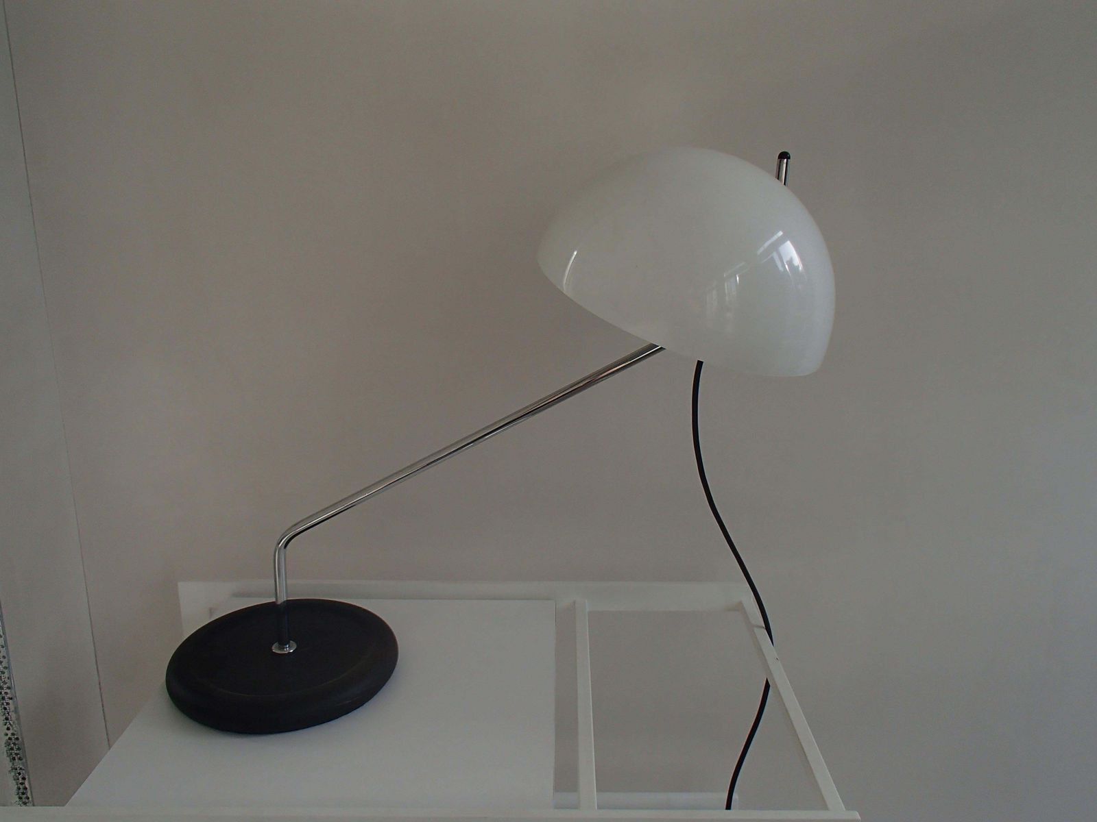 Modern Tablelamp Harvey Guzzini De 1976, Modèle Libellula photo vintage