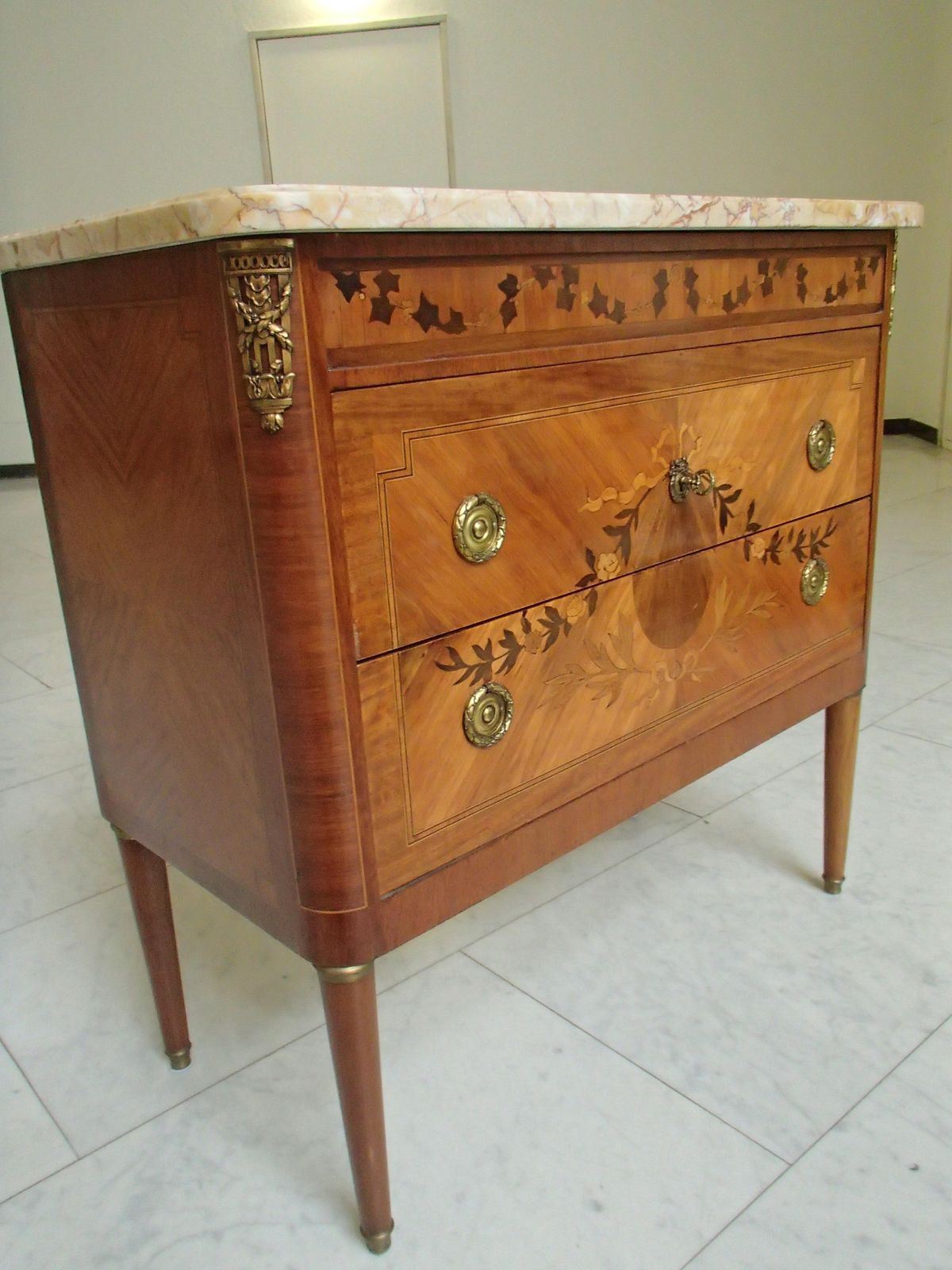 19th Century Chest Of Drawers Louis XVI Style By Mercier Freres, Paris photo vinterior