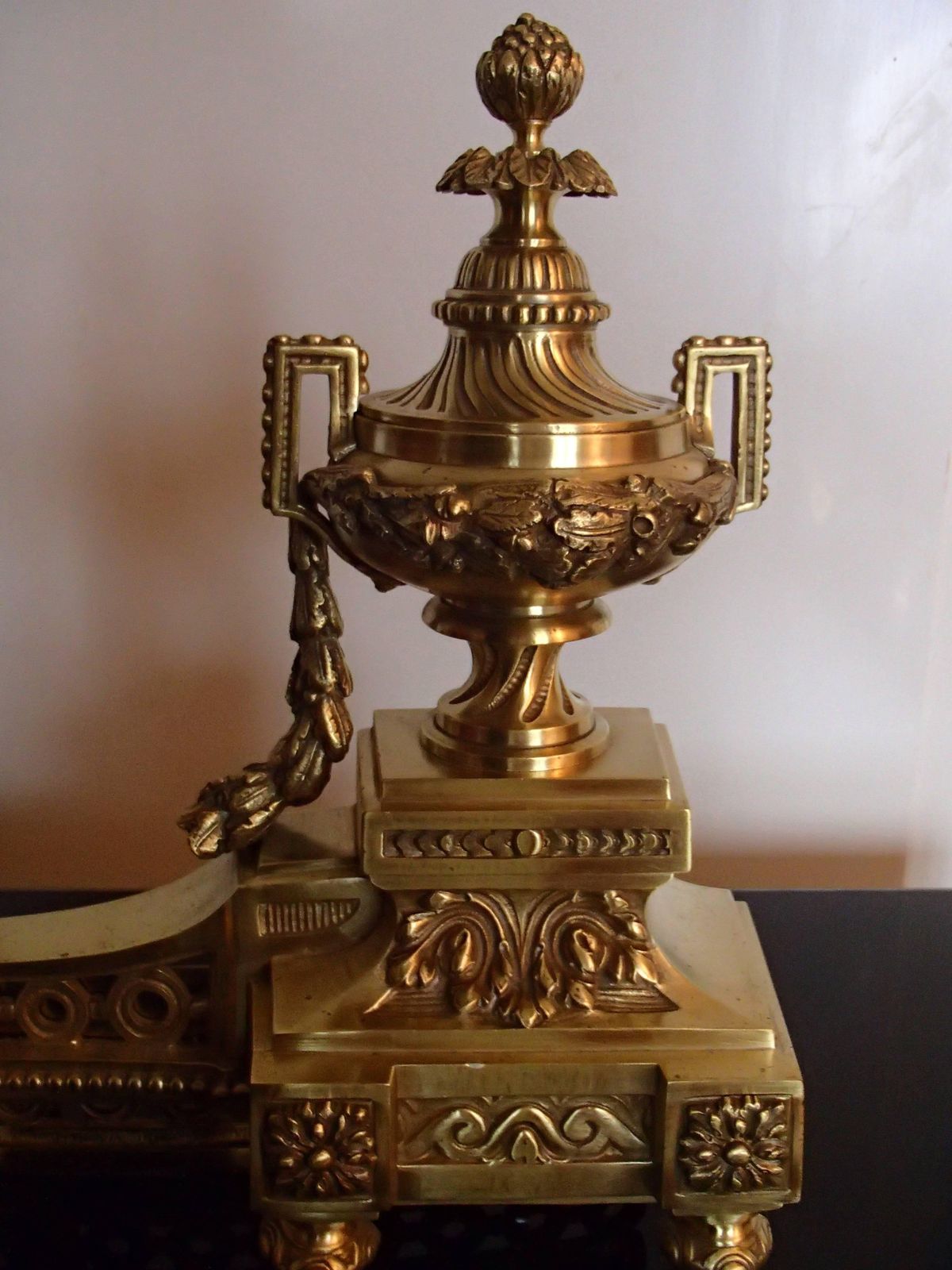 19th Century Empire Fireplace Bronze Or Brass photo furniture