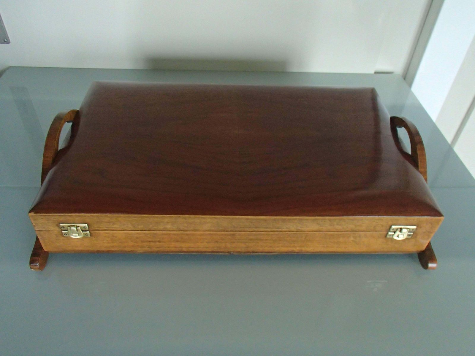1920 Set Of 53 Pieces Cutlery In A Walnut Box By Mcpherson Brothers Glasgow photo for sale