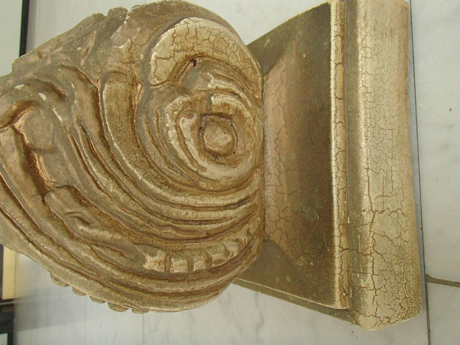 Mid Century Pair Of Golden Wood And Plaster Legs In A Rococo Baroc Manner photo vinterior
