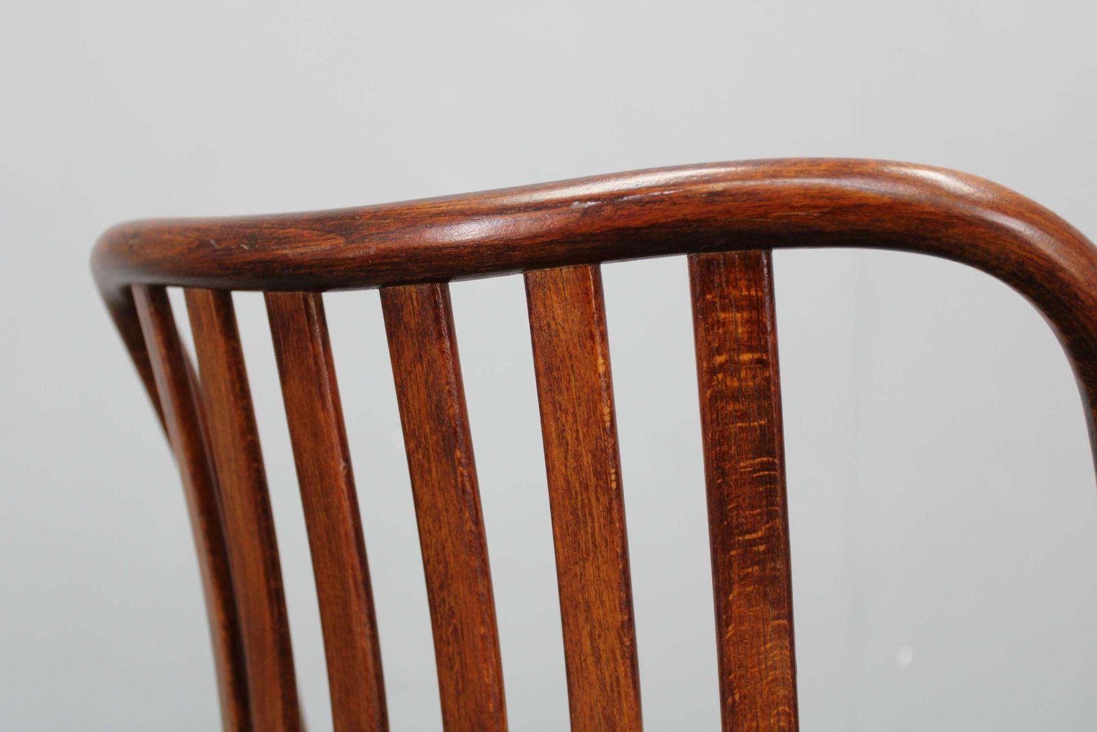 1010.0 Set Of Four 1960s šuman Mid Century Beech Dining Chairs, Restored Upholstery photo