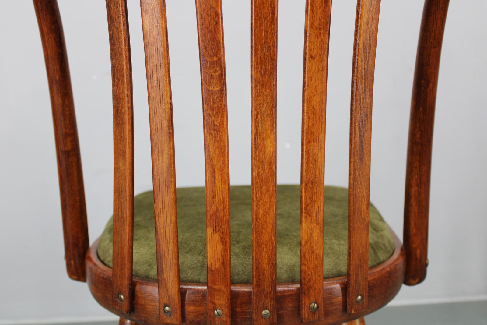 photo vinterior Set Of Four 1960s šuman Mid Century Beech Dining Chairs, Restored Upholstery