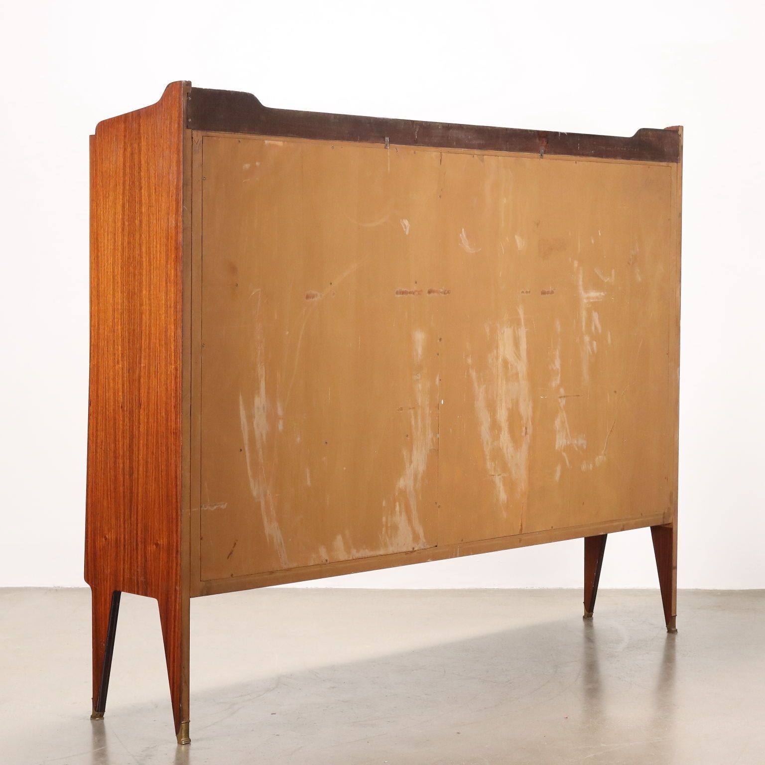 photo vintage Vintage Living Room Furniture Exotic Wood Italy 1960s