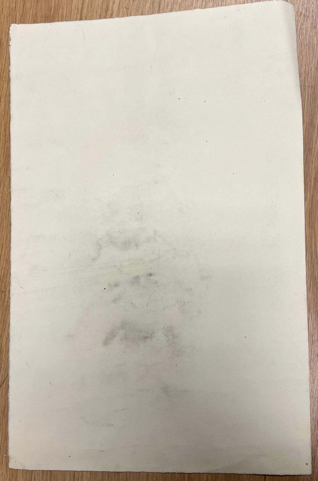 Josine Vignon Mid Century French Drawing Study Of A Classical Bust 1945 photo vinterior