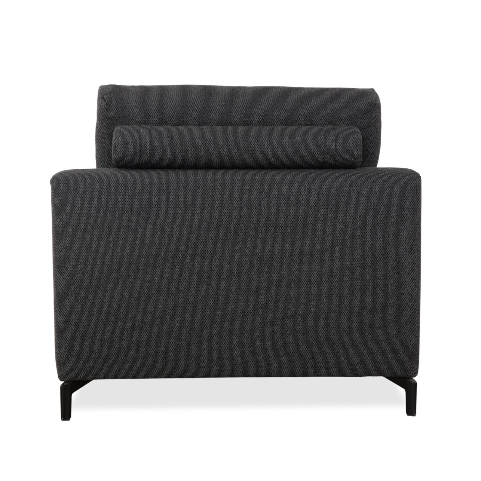 Mobilier Méridienne Rolf Benz Nuvola en tissu, gris anthracite photo