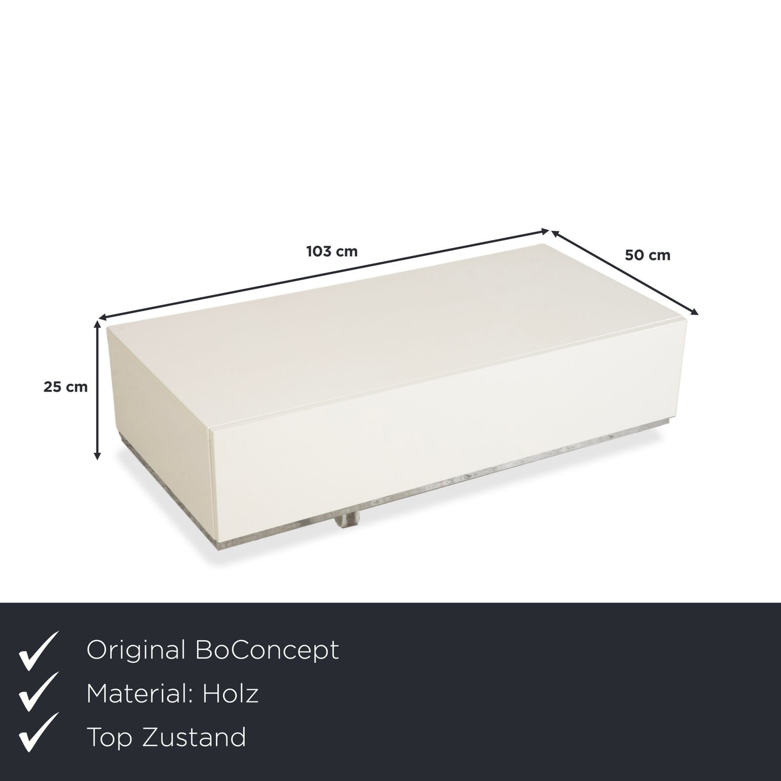 Buffet Boconcept Lugano en bois, blanc et crème photo furniture
