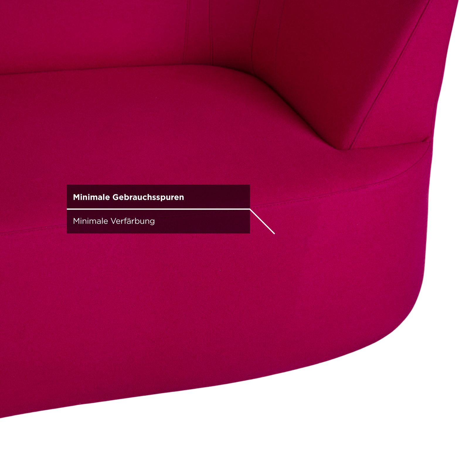 Brühl Powder Stof Tweezitter Roze Magenta Bank photo buy