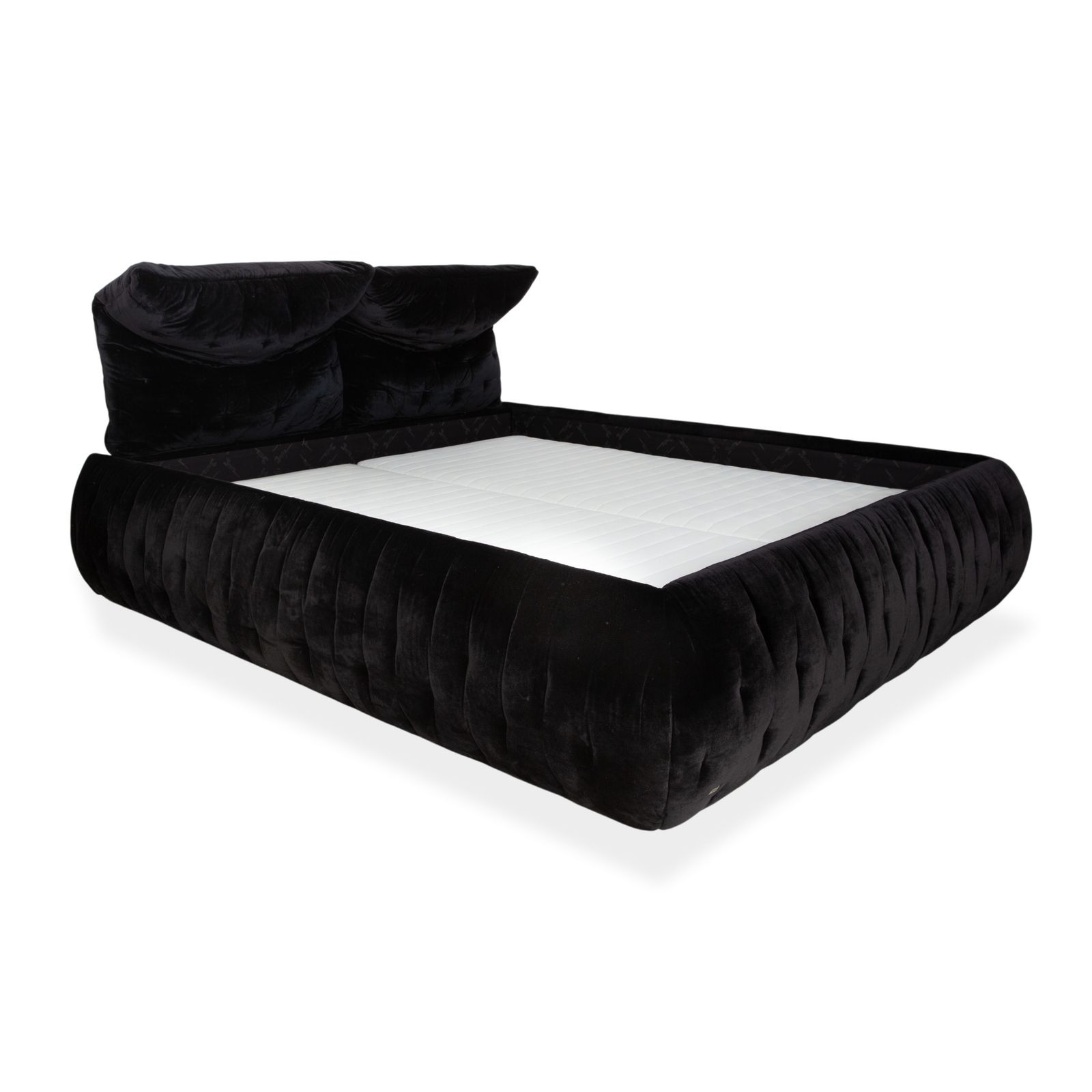 Lit Bretz Feya en velours noir photo for sale
