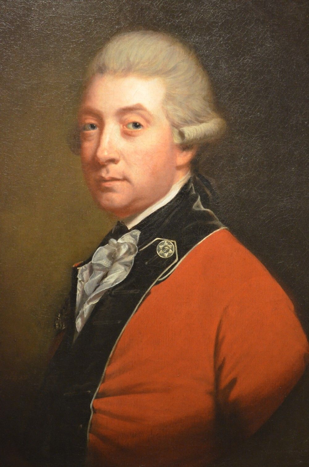 Superb 18th Century Portrait Of Alexander Popham By Thomas Beach Signed photo vinterior