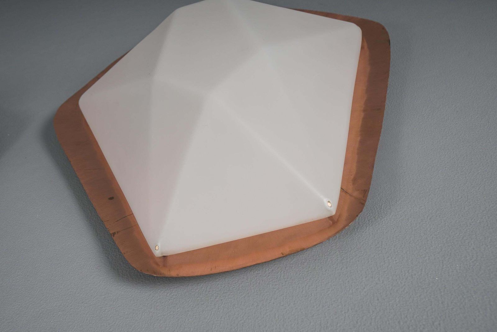 photo for sale Pair Of Rare Anthroposophical Wall Lamps From The Rudolf Steiner School, 1960