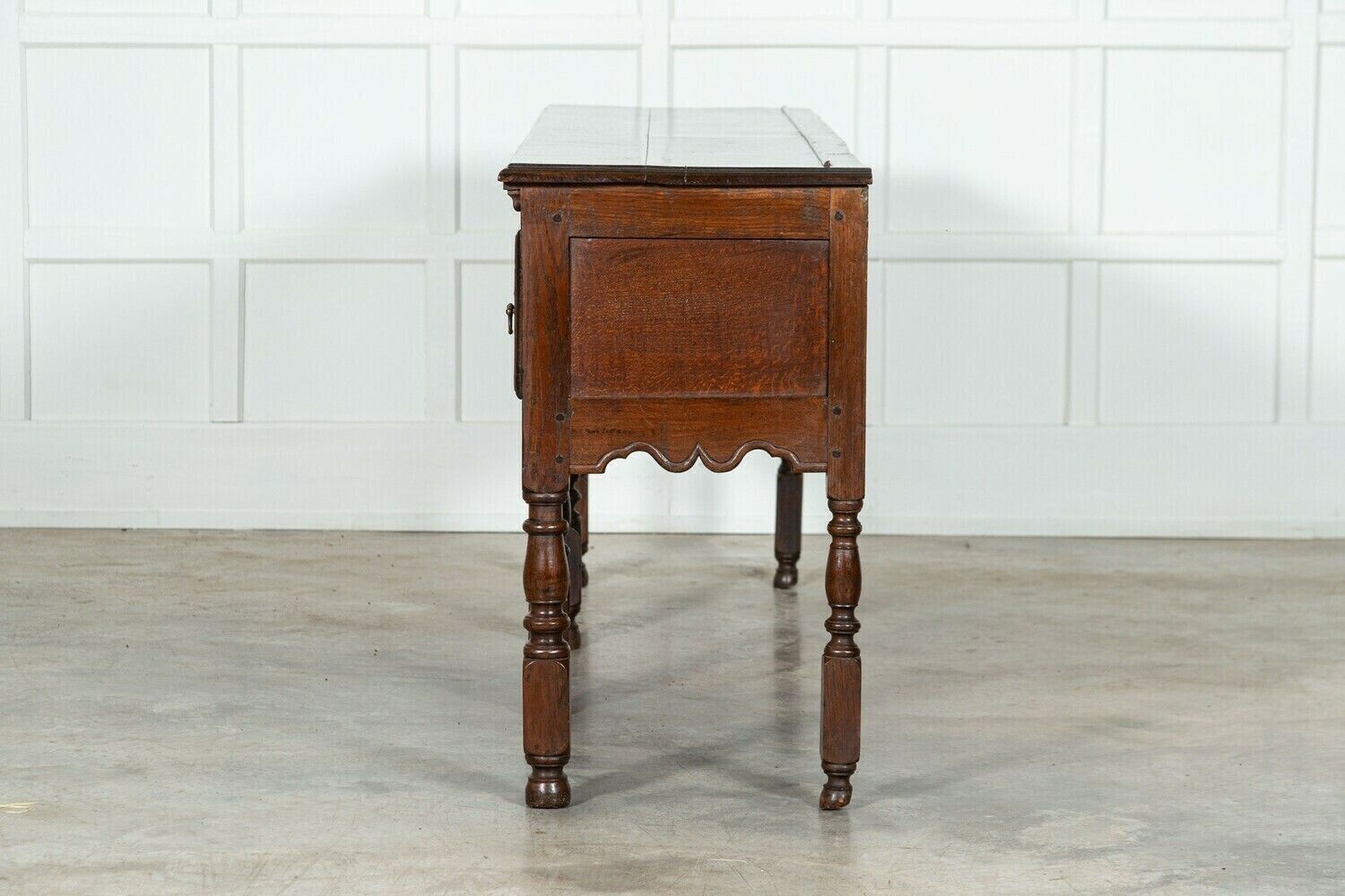 Furniture Large 18thc English Oak Dresser photo