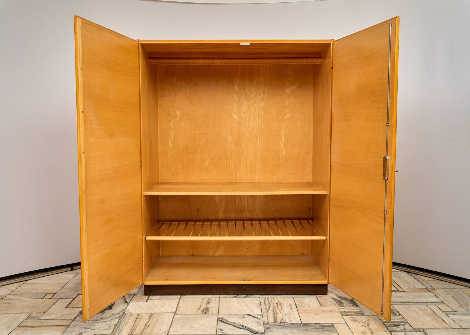 Two Door Wardrobe Designed By Mojmír Požár, Czechoslovakia, 1960s. photo furniture