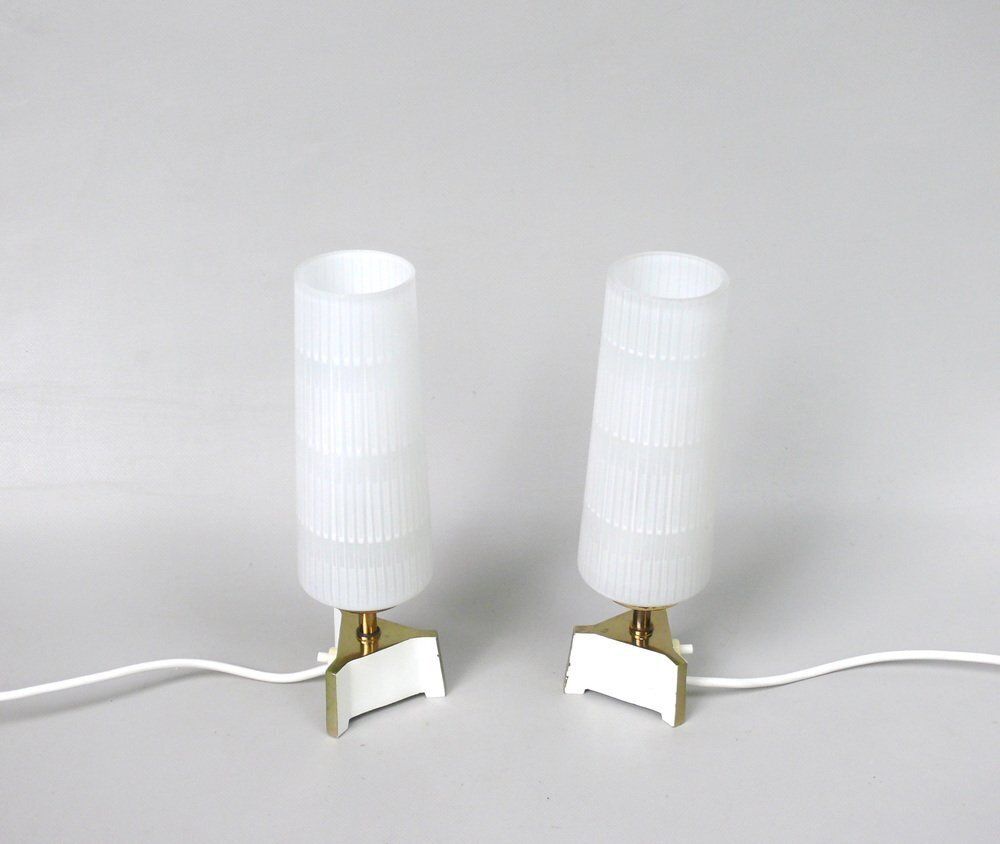 Dainty Table Lamps In The Style Of The Vereinigte Werkstätten München, 1950s, Set Of 2 photo furniture