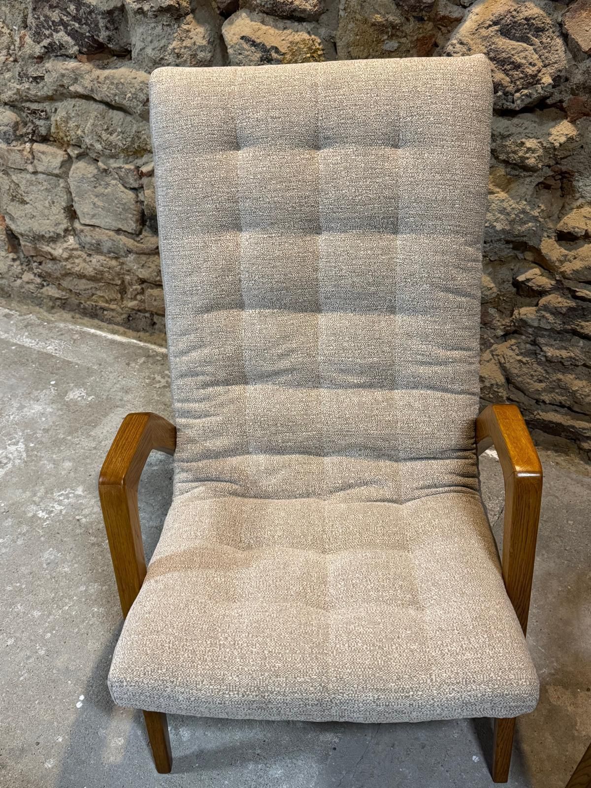 Pair Of Armchairs By Jan Vaněk, 1940s, Fully Restored, Czechoslovakia photo buy