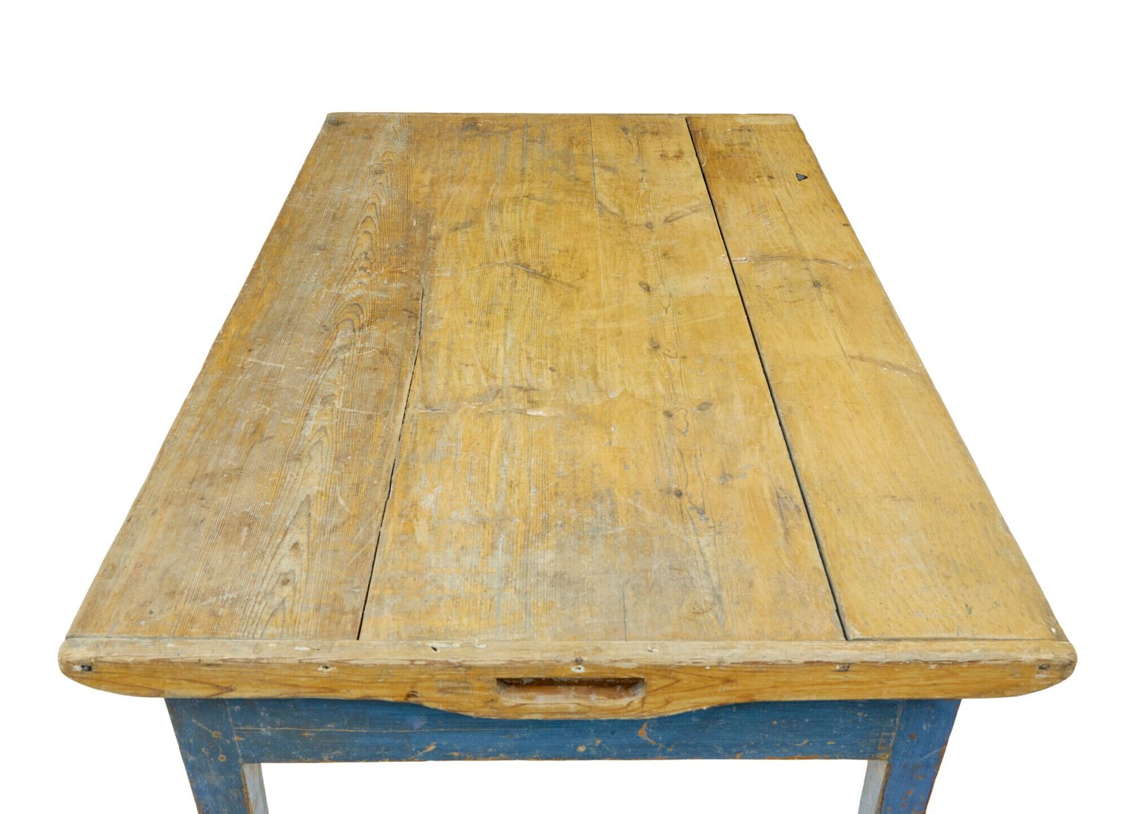 19th Century Scandinavian Painted Pine Bakers Table photo buy