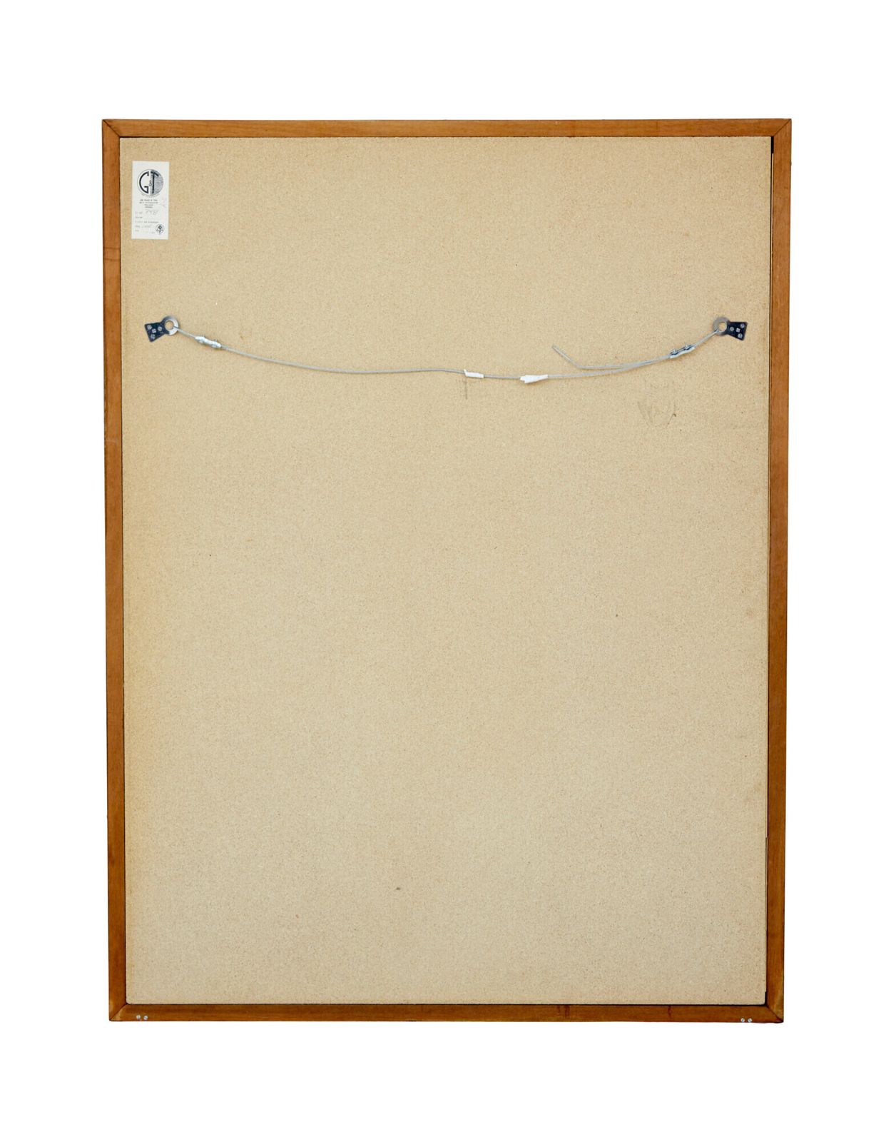 Swedish Mid Century Wall Mirror By G&T photo vinterior