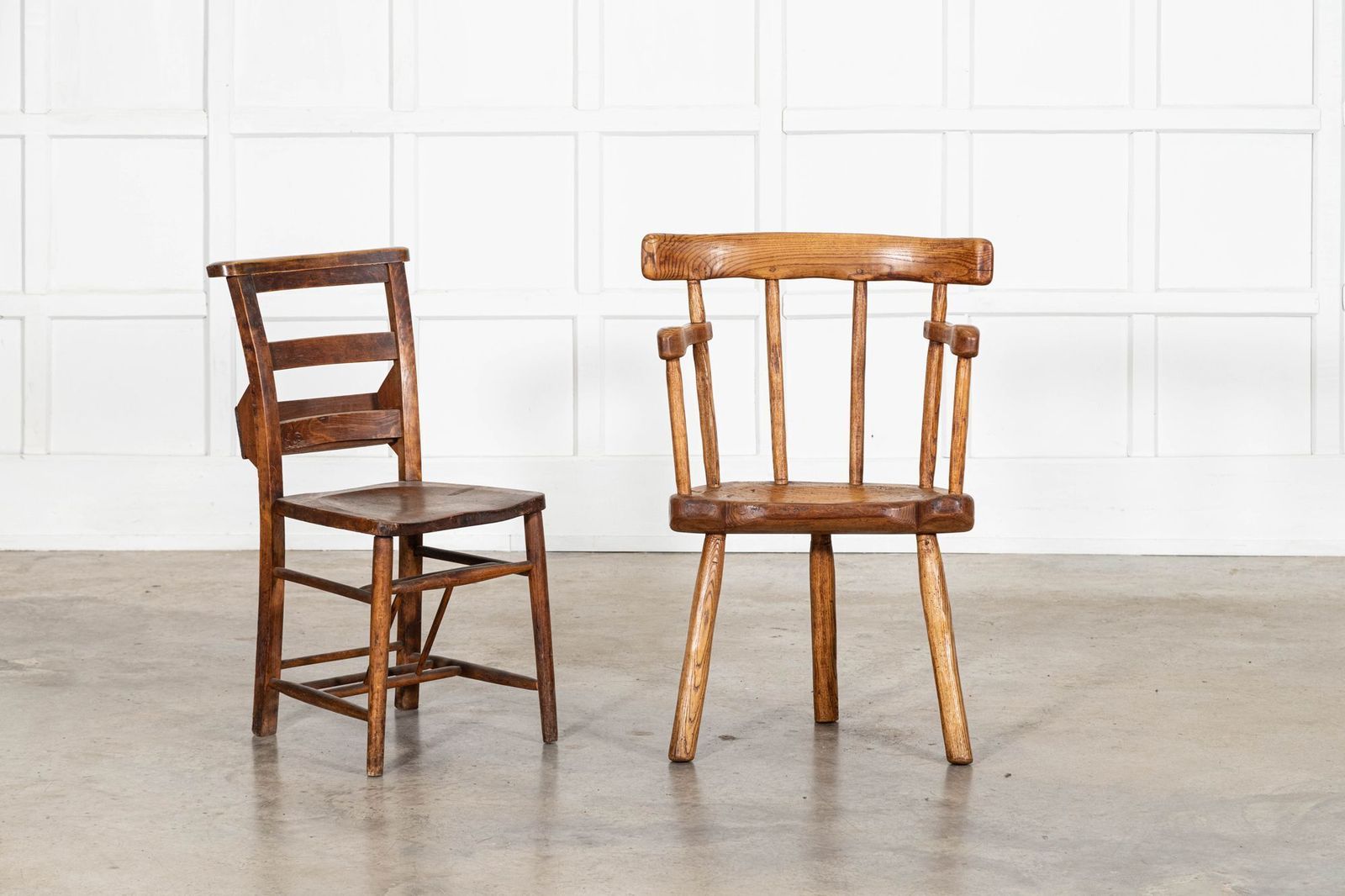 19thc Welsh Ash & Elm Vernacular Hedge Chair photo 2703.0