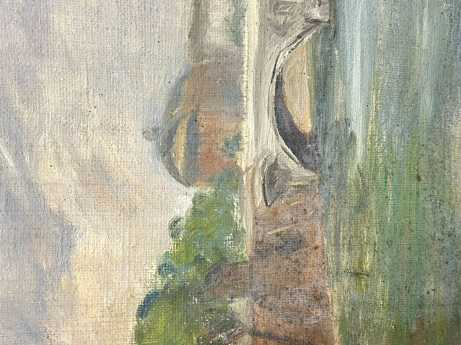Simone Forge 1930's French Impressionist Impressionistic Parisian Stone Bridge River Seine 19th Century photo Art