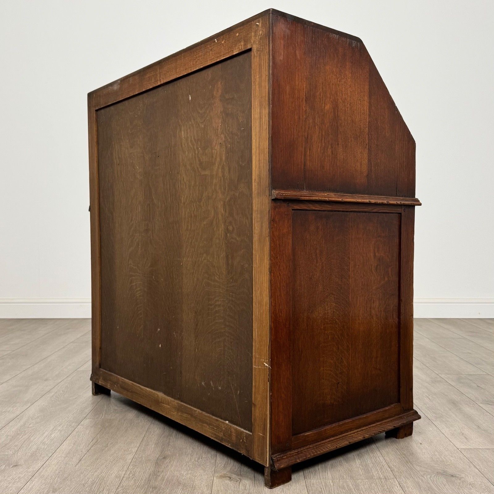 Antique 20th Century Fine Quality Bureau In Oak photo buy