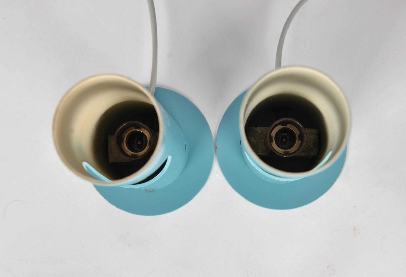 Mid Century Modern Lamp Set By Josef Hurka For Napako, 1970s Bedside Pair Space Age Lamps Mid Century Modern Lighting Set Of Atomic Lamps photo vinterior