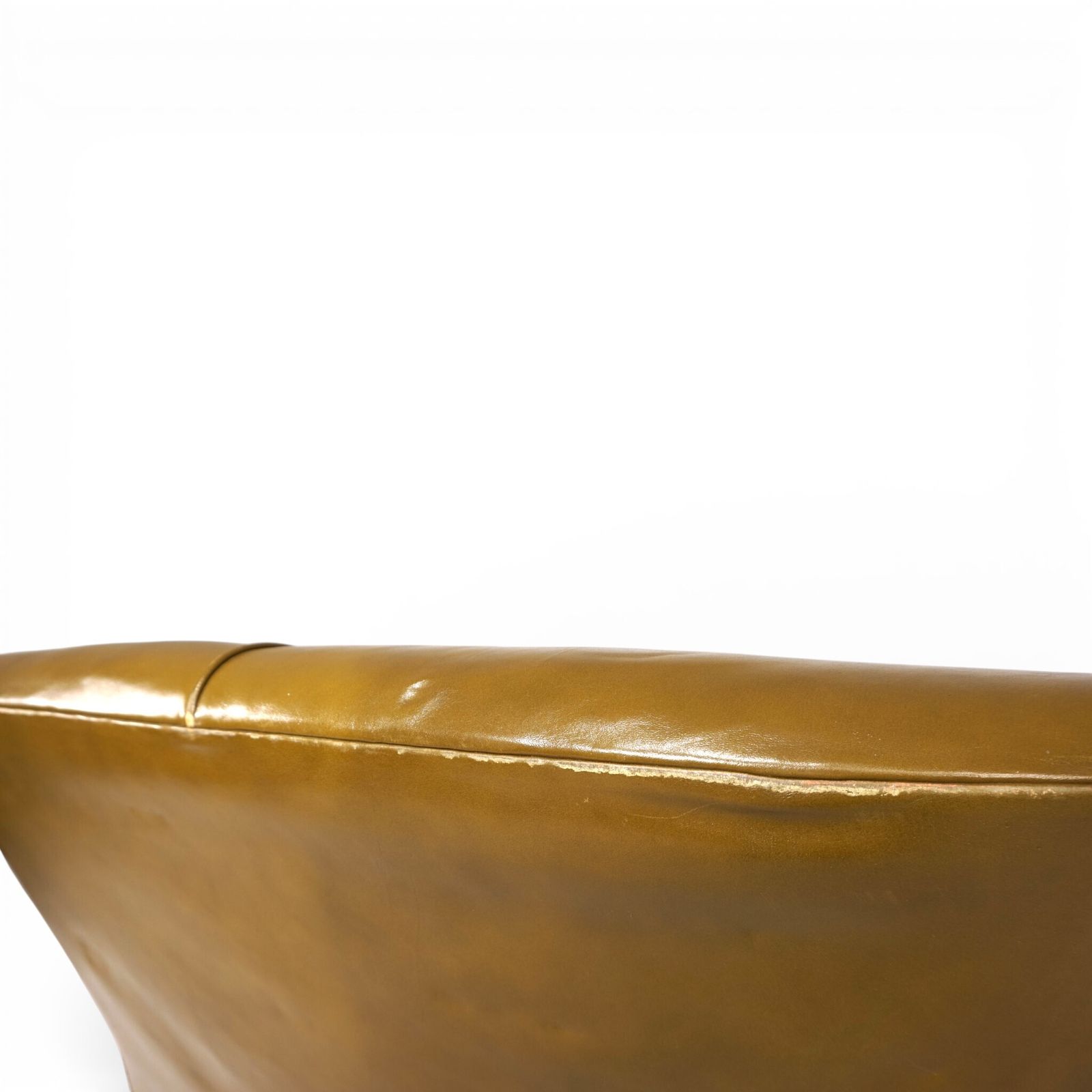 Moss Green Froxfield Leather Two Seater Sofa By Parker Knoll, 1960 photo furniture