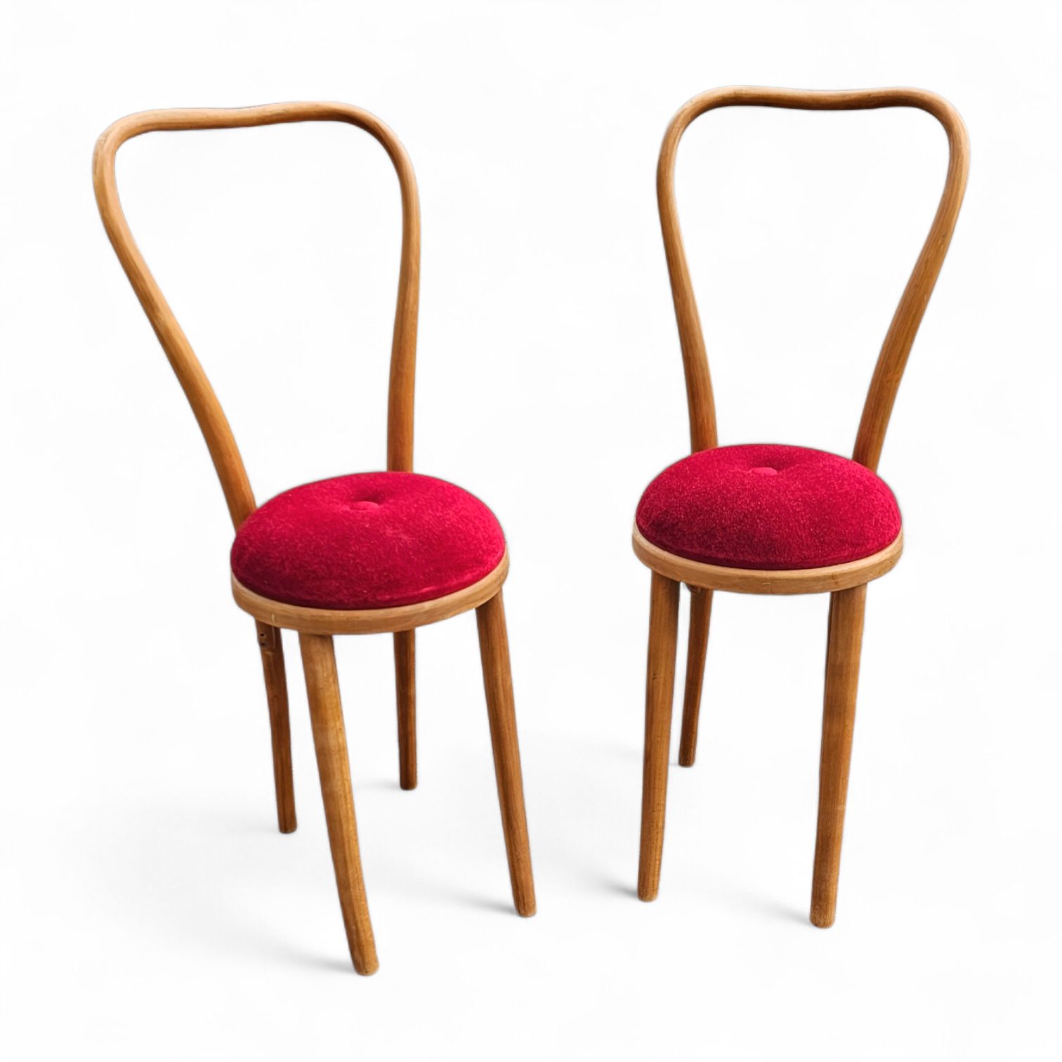 2 X Rare Bentwood Side Chair 1960 photo furniture