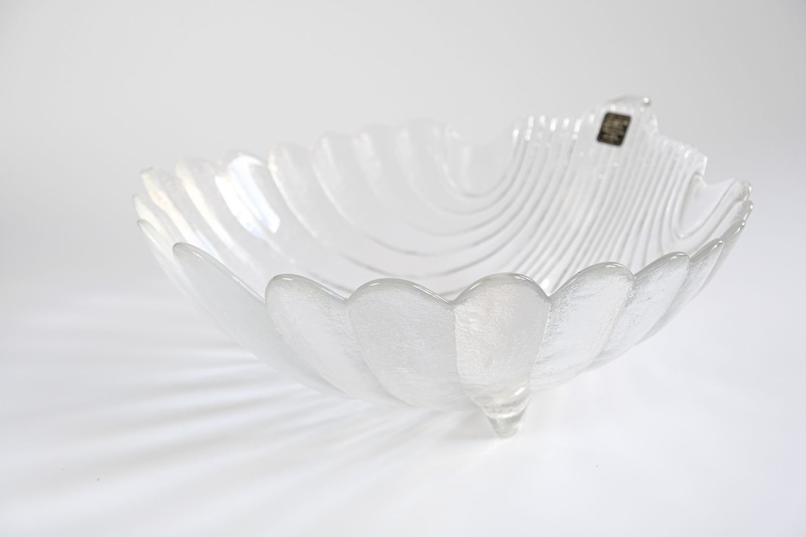 Mid Century Claus Josef Riedel Large Crystal Bowl For Riedel, Austria, 1970s photo 180.0