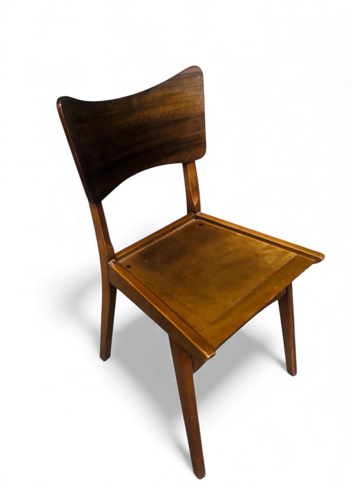 Set Of Four Bentwood And Ply Dining Chairs Mid Century Retro C1950s photo 195.0
