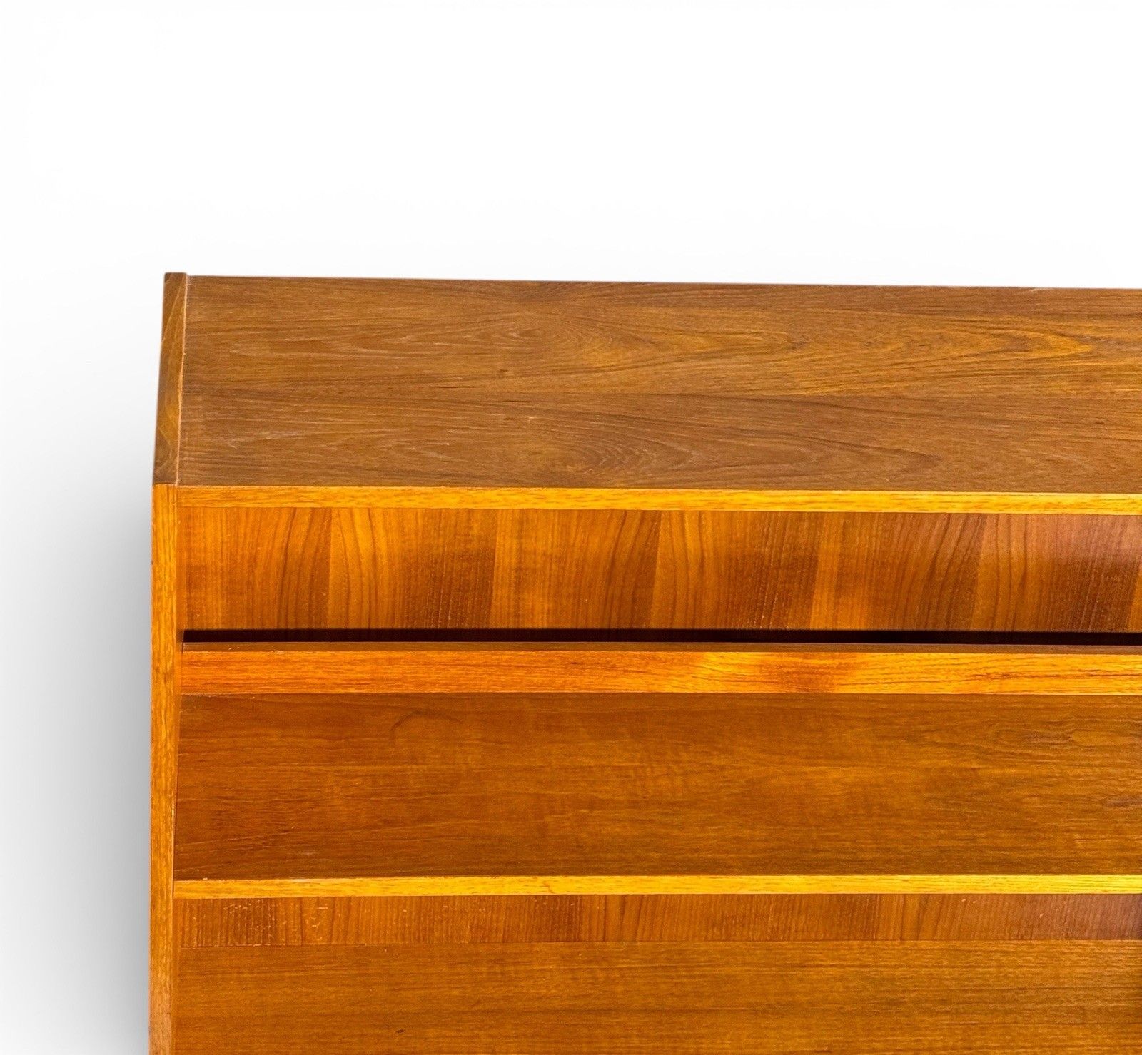 photo vinterior Danish Poul Hundvead Teak Bookcase Record Cabinet Hair Pin Legs Retro C1970s