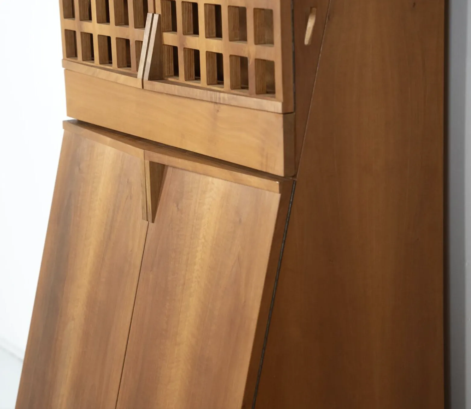 photo furniture Mid Century Bookcase By Adriano & Paolo Suman, Giorgetti, 1980s – 2 Available