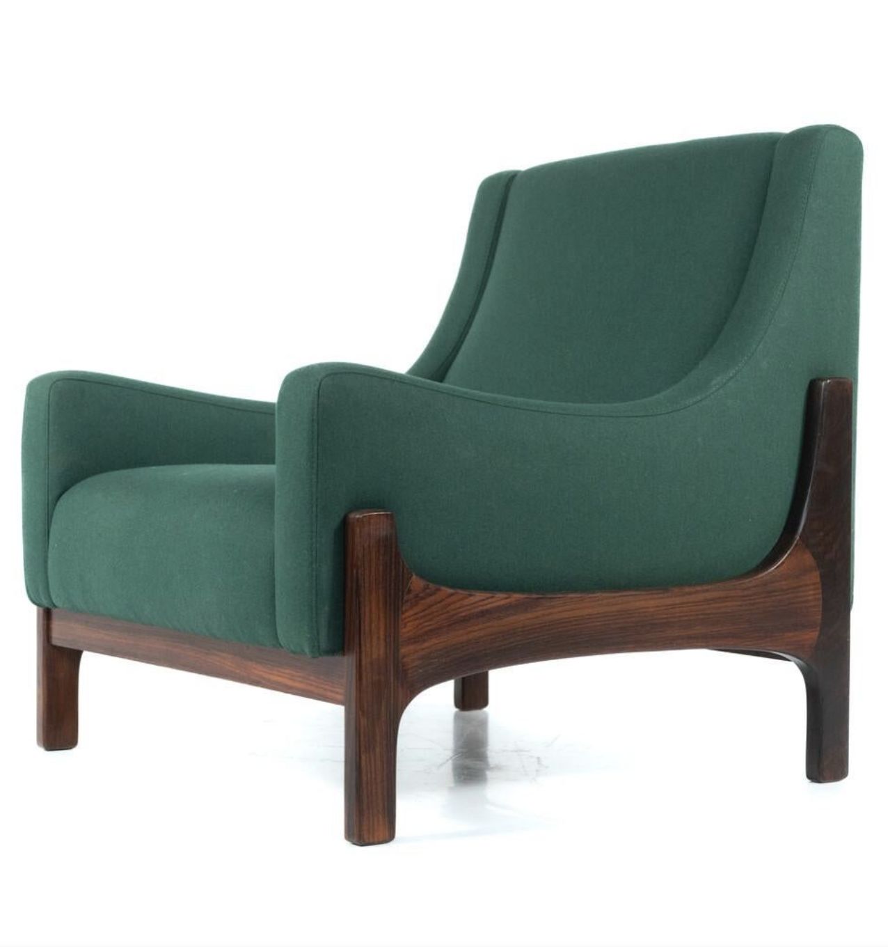 Pair Of Mid Century Italian Armchairs, 1960s – New Upholstery photo vinterior