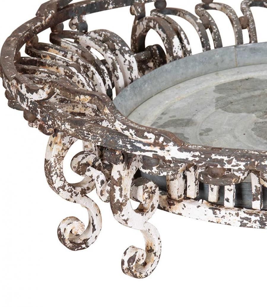 Large 1920s French Iron Work Planter photo furniture