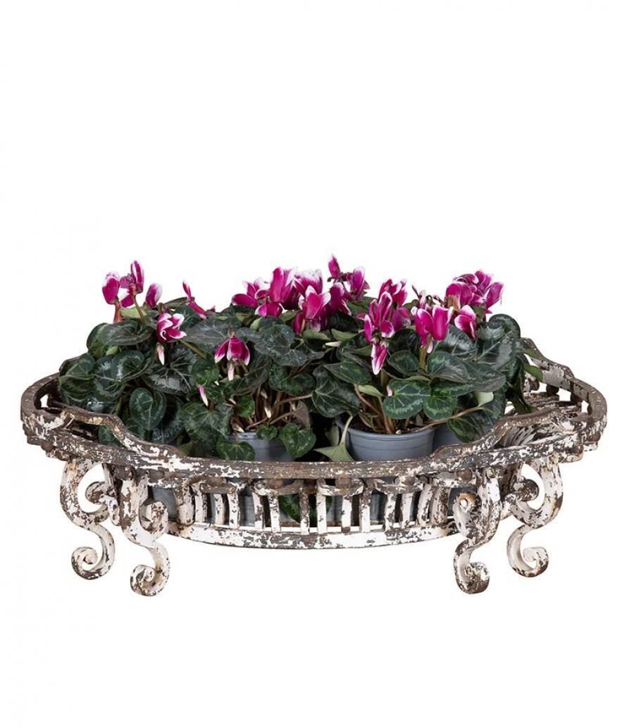 Large 1920s French Iron Work Planter photo for sale