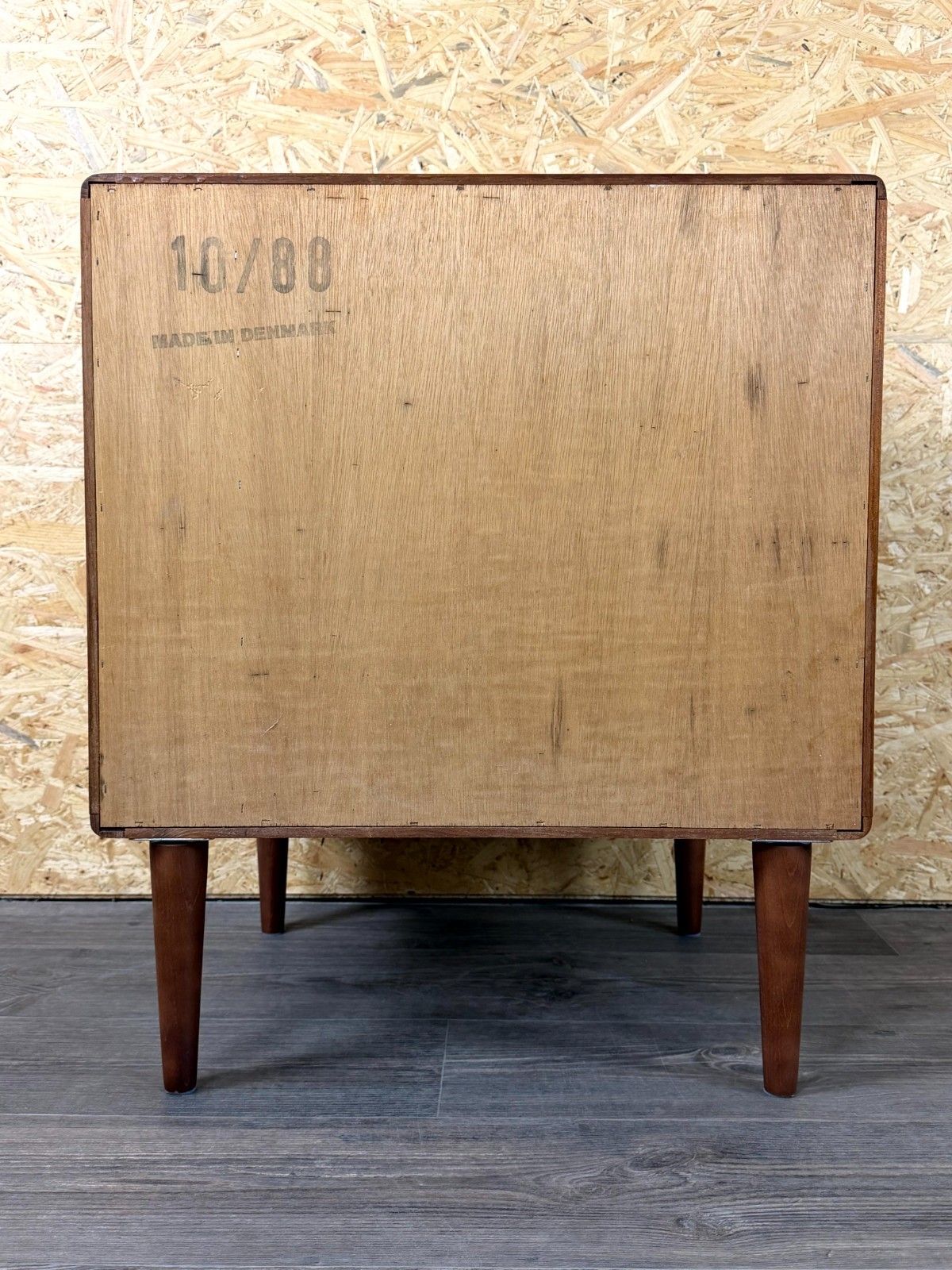 437.0 60s 70s Teak Sideboard Credenza Cabinet Danish Modern Design Denmark photo