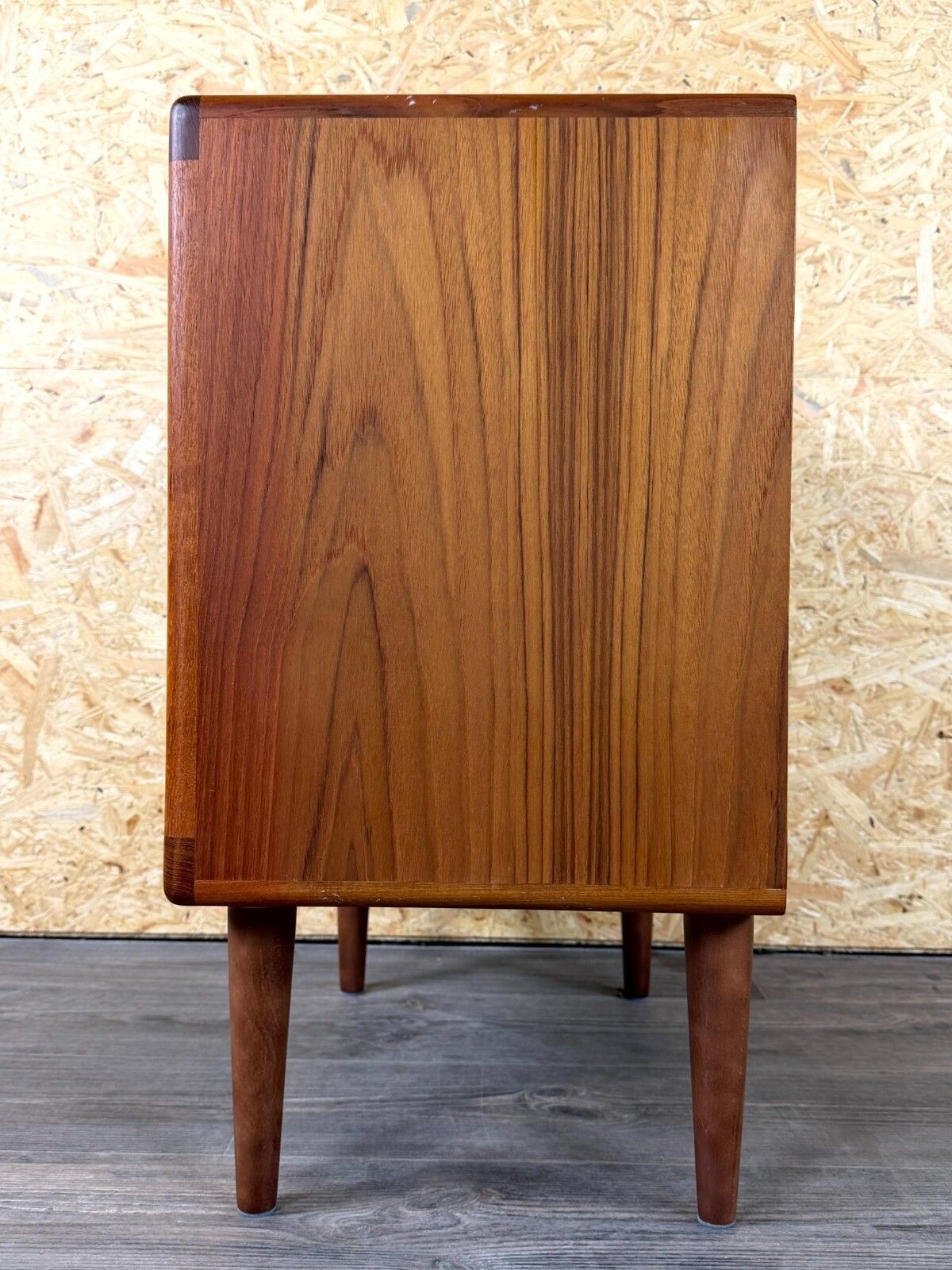 60s 70s Teak Sideboard Credenza Cabinet Danish Modern Design Denmark photo vintage
